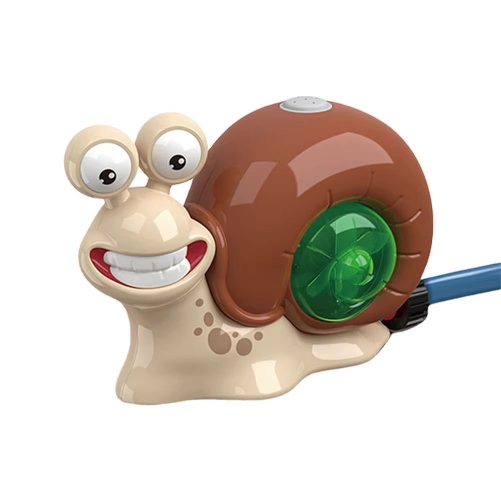 2 in 1 Water Sprinkler Baseball Toy Cartoon Snail Summer Garden Lawns Water Toys Spray Water Toys for Summer Lawn Pool Fun