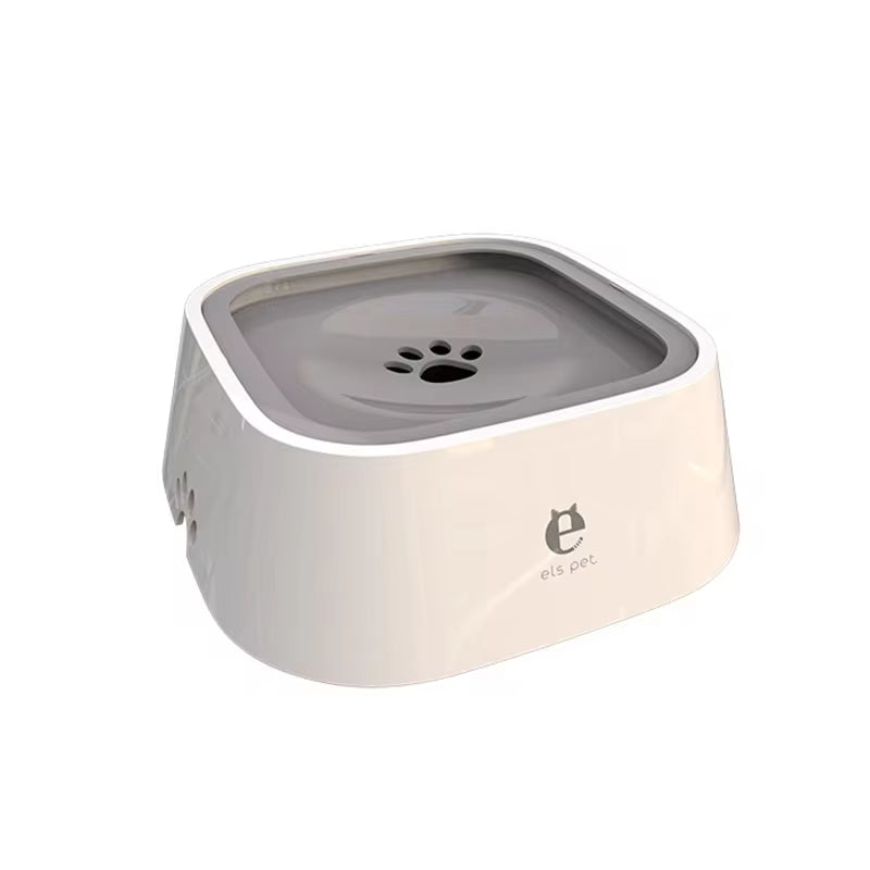 Pet Dog Cat Bowl Floating Bowl Water Drinker Not Wet Mouth Splash Water Cat Bowl Not Sprinkler Water Dispenser Portable Dog Bowl