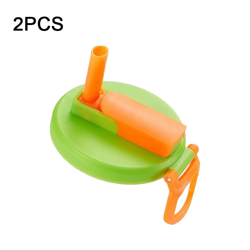 2PCS Soda Can Cover Creative Sealed Silicone Straw Beverage Can Cover Cup Cov Suitable for Canned Beverage Reusable Tank Cover