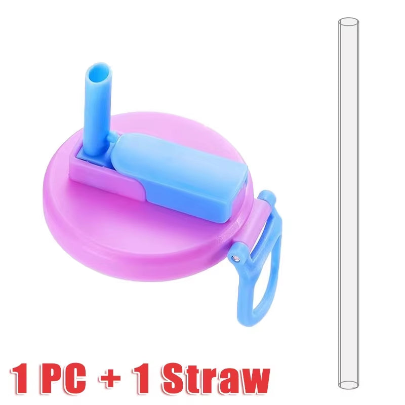2PCS Soda Can Cover Creative Sealed Silicone Straw Beverage Can Cover Cup Cov Suitable for Canned Beverage Reusable Tank Cover