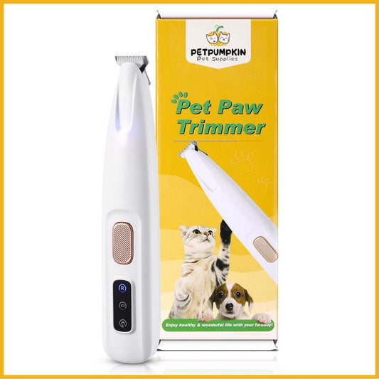 2025 New Pet Trimmer for Dogs and Cats,Waterproof Rechargeable Pet Shaver with LED Light, Multifunctional Pet Hair Clippers for Paws Eyes Ears Face Rump,Dog Stuff,Cat Paw Trimmer