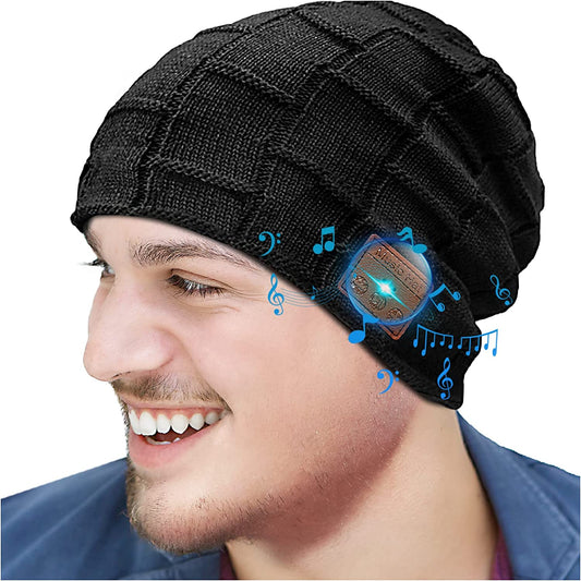 Bluetooth Beanie Hat, Gifts for Men Women Stocking Stuffers Christmas Birthday Idea for Teen Boy Girl Teenager